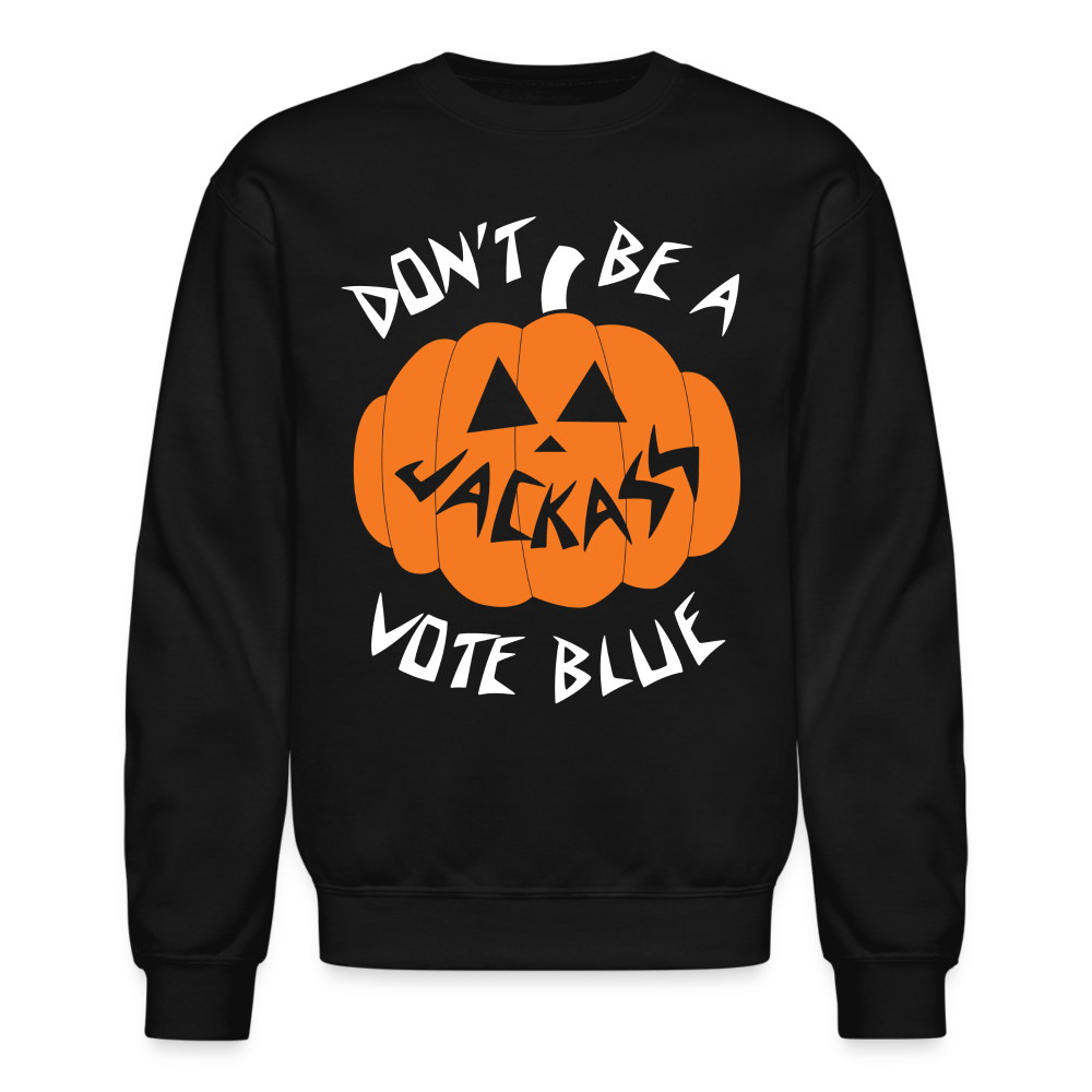 Jack-o-lantern Crewneck Sweatshirt - black