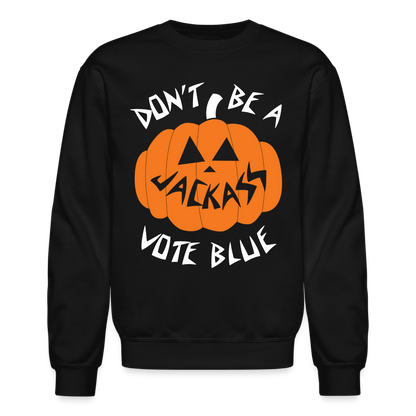 Jack-o-lantern Crewneck Sweatshirt - black