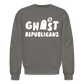 Ghost Republicans Crewneck Sweatshirt - asphalt gray