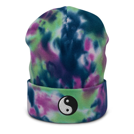 Yin Yang Tie-Dye Beanie