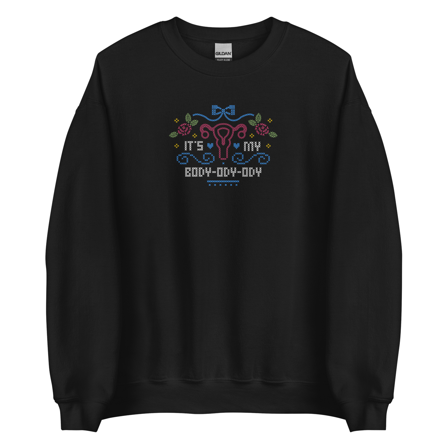 My Body-Ody Embroidered Sweatshirt