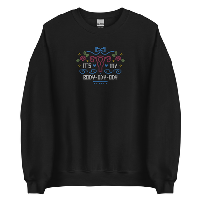 My Body-Ody Embroidered Sweatshirt