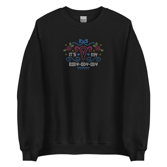 My Body-Ody Embroidered Sweatshirt