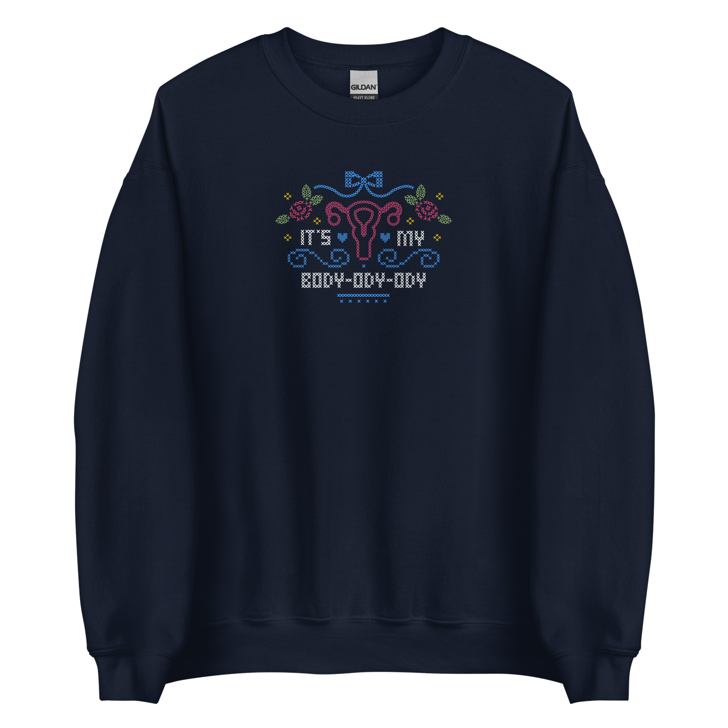 My Body-Ody Embroidered Sweatshirt