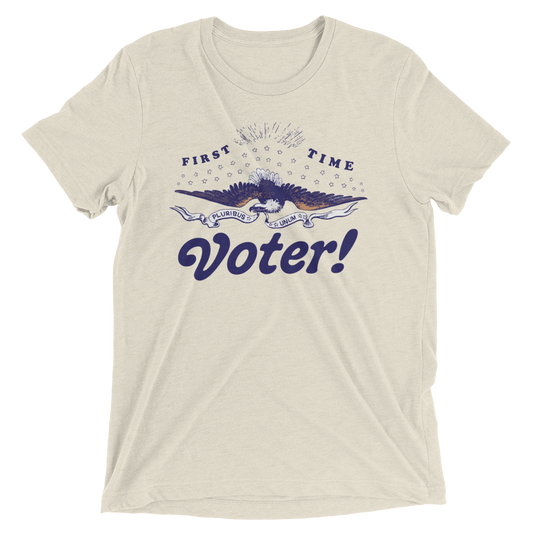 First-Time Voter Tri-Blend Tee